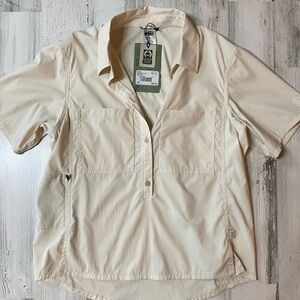 REI CO OP | SHORT SLEEVE HIKING PULLOVER SHIRT